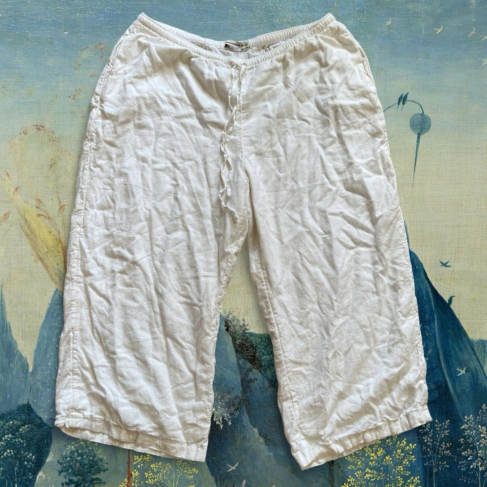 Abercrombie linen culottes